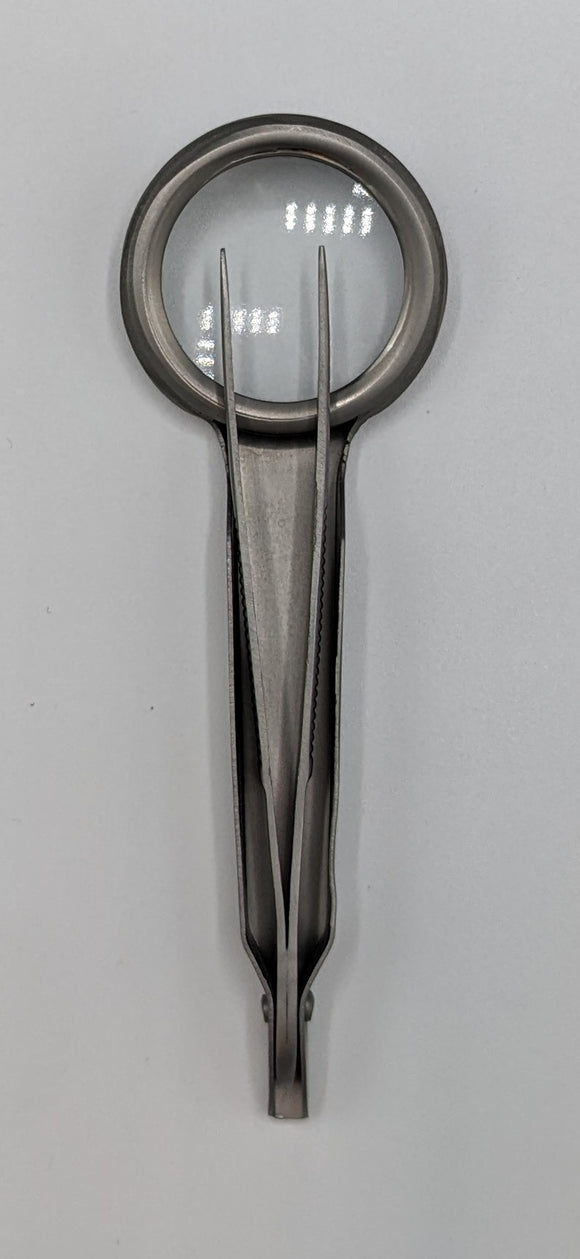 Splinterpincet met vergrootglas - Besurgical