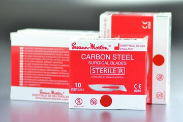 Swann Morton scalpel / mesjes, steriel, nr 10 - 100st - ref 0201 - Besurgical