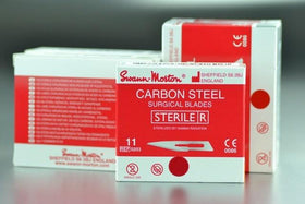 Swann Morton scalpel / mesjes, steriel, nr 11 - 100st - ref 0203 - Besurgical