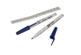 Steriele huidmarkeerstift met meetlat, regular tip, Devon - ref 31145785 - Besurgical