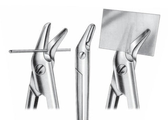 Metaaldraad schaar, UNIVERSAL, TC, 12cm - Besurgical